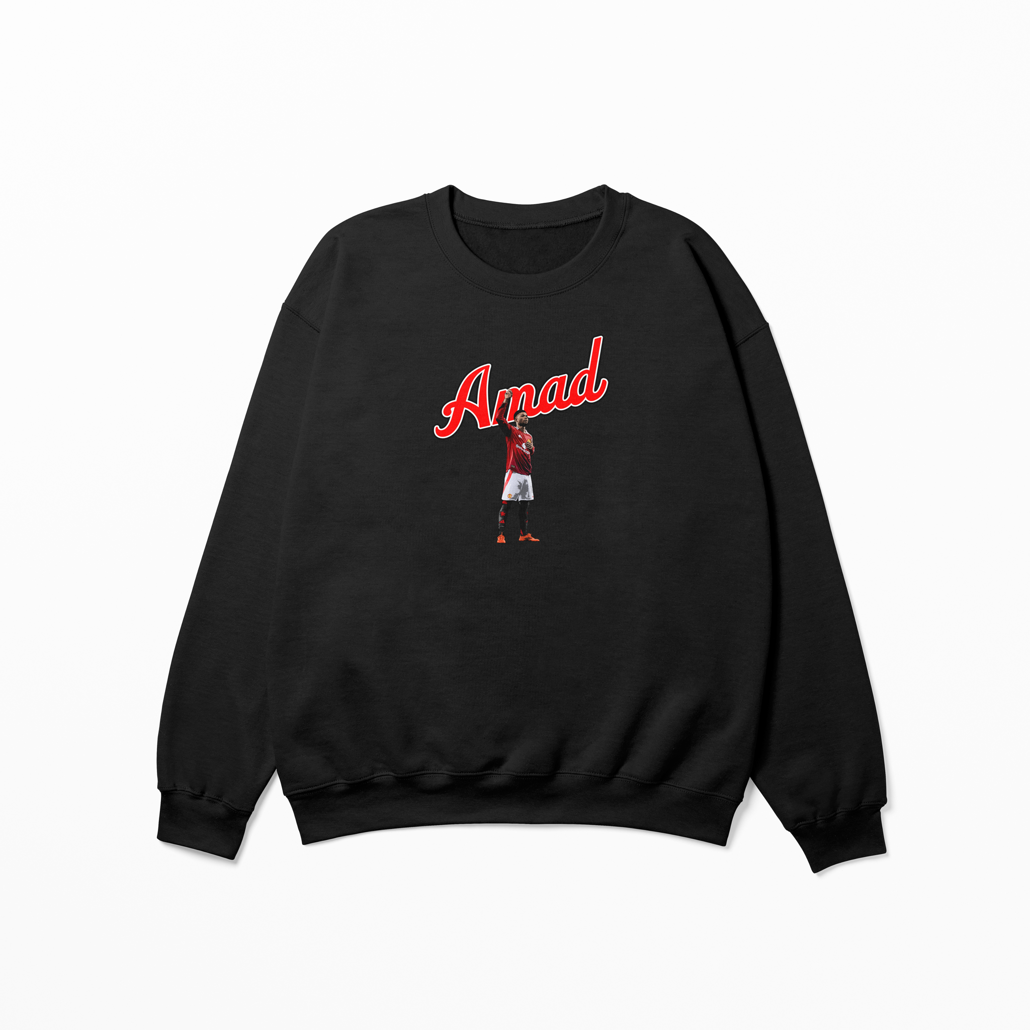 Amad Graphic Adult Sweatshirt | Manchester United Football Sweatshirt