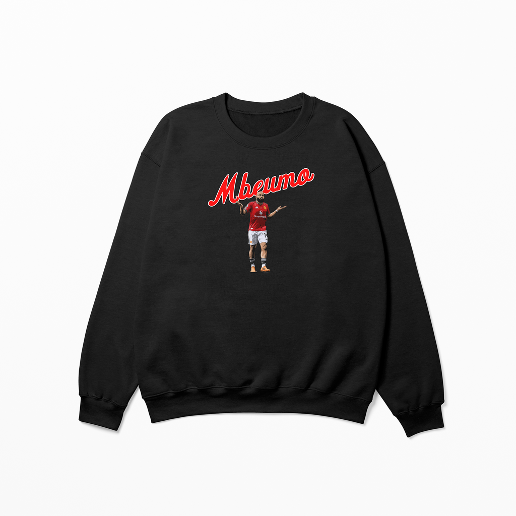Mbeumo Graphic Adult Sweatshirt | Manchester United Football Sweatshirt