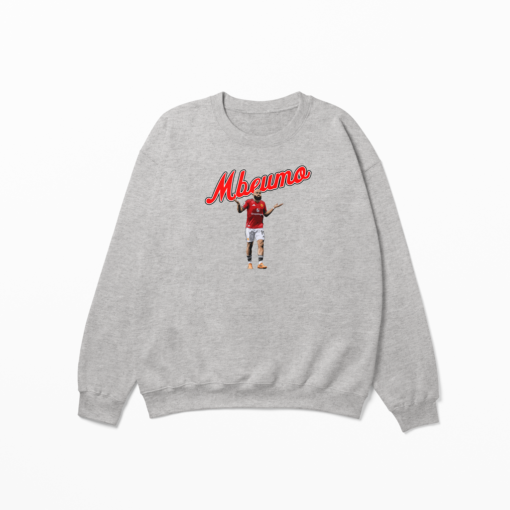 Mbeumo Graphic Adult Sweatshirt | Manchester United Football Sweatshirt