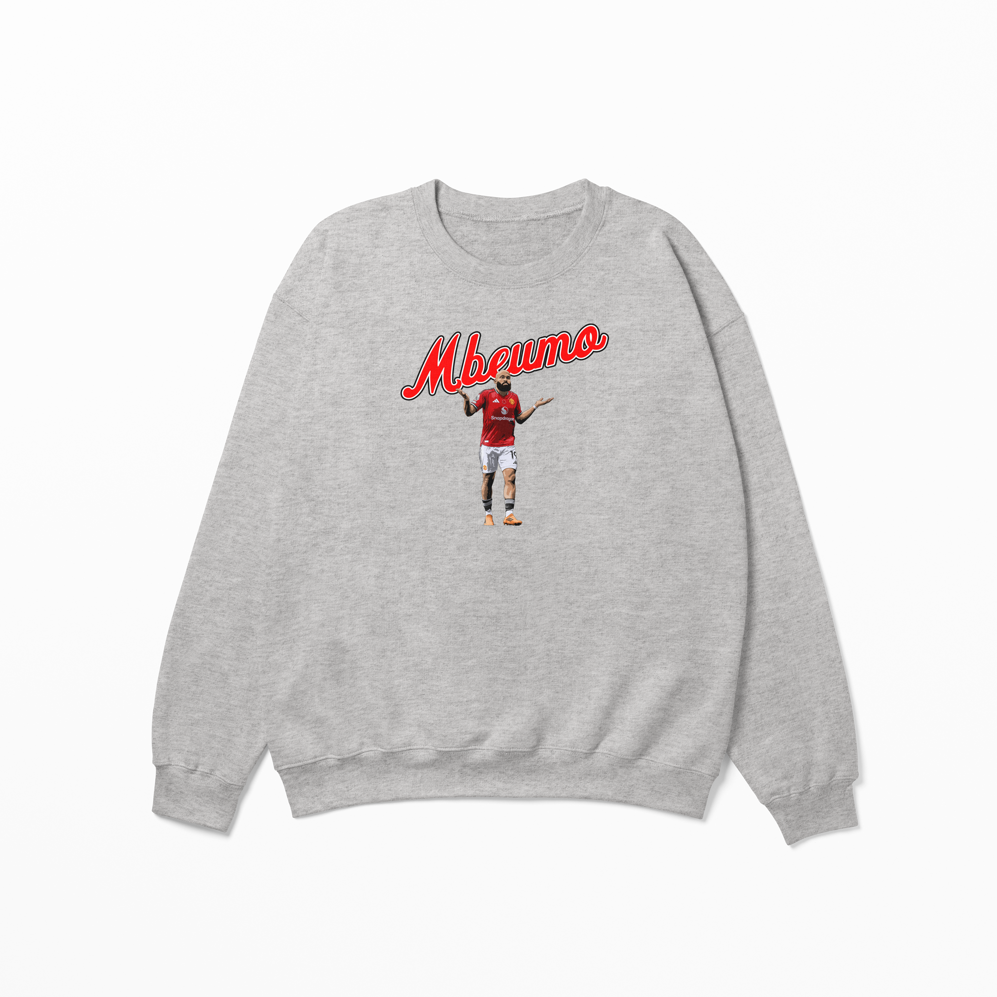 Mbeumo Graphic Adult Sweatshirt | Manchester United Football Sweatshirt