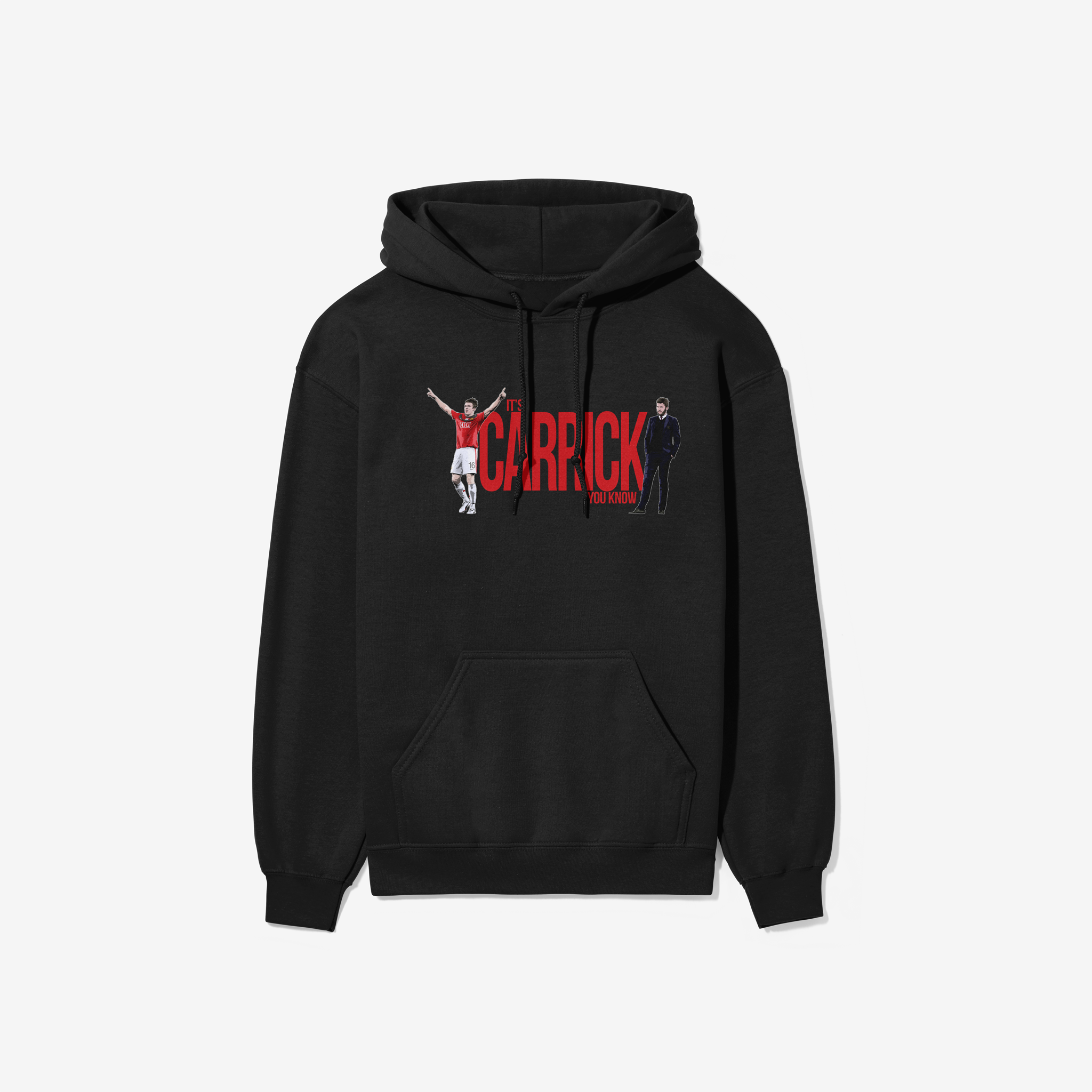 Carrick Graphic Adult Hoodie | Manchester United Football Hoodie