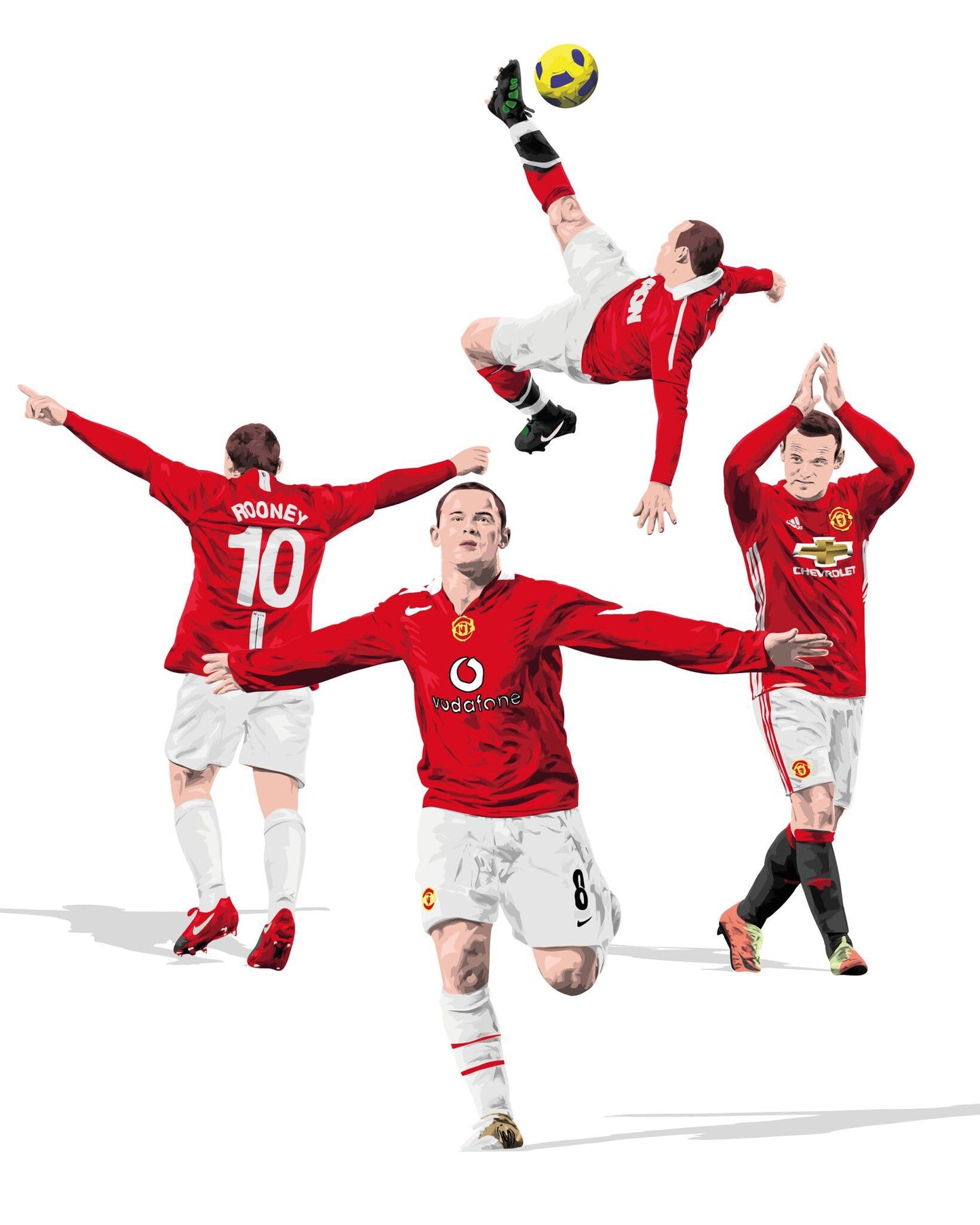 Wayne Rooney Print