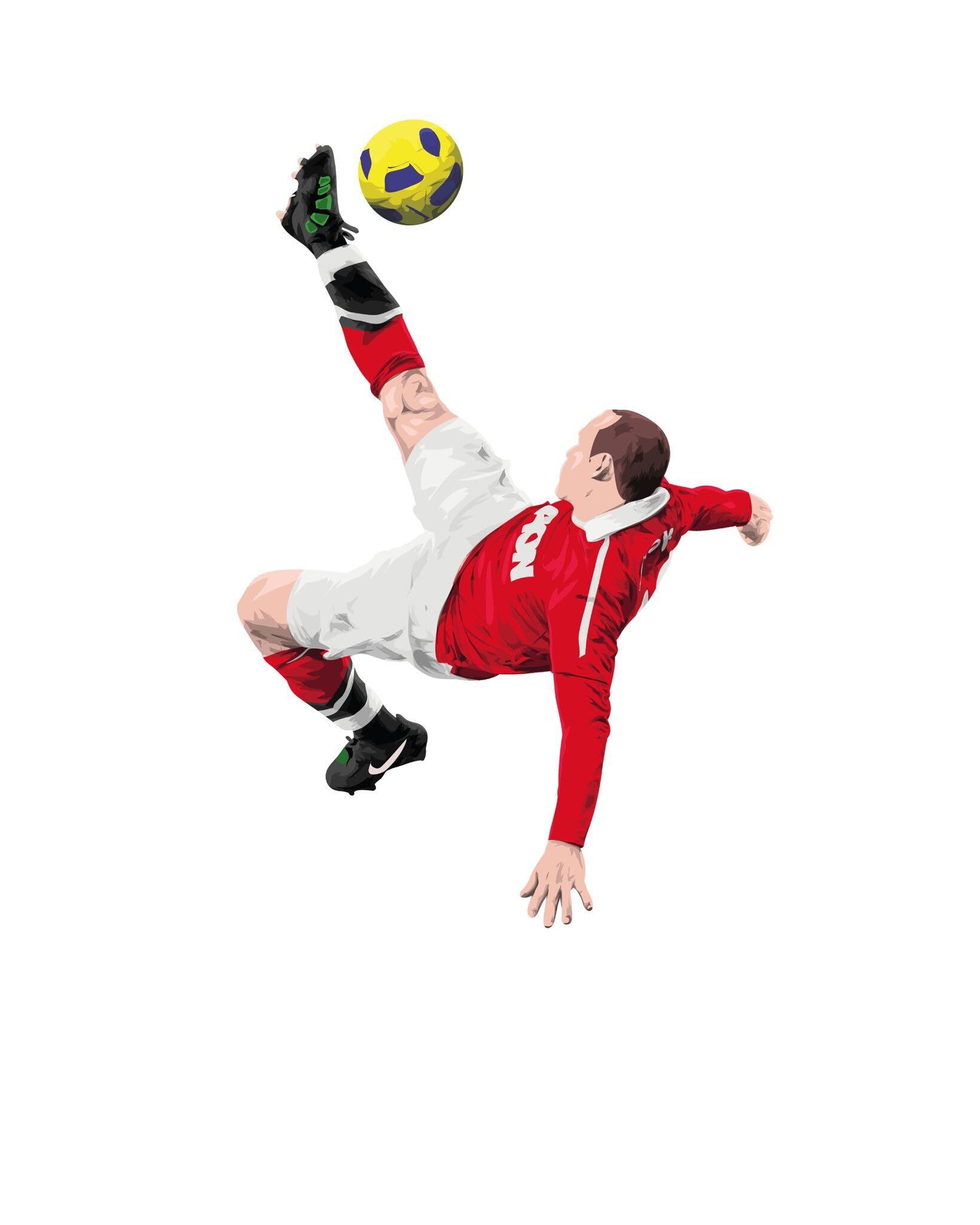 Wayne Rooney Print