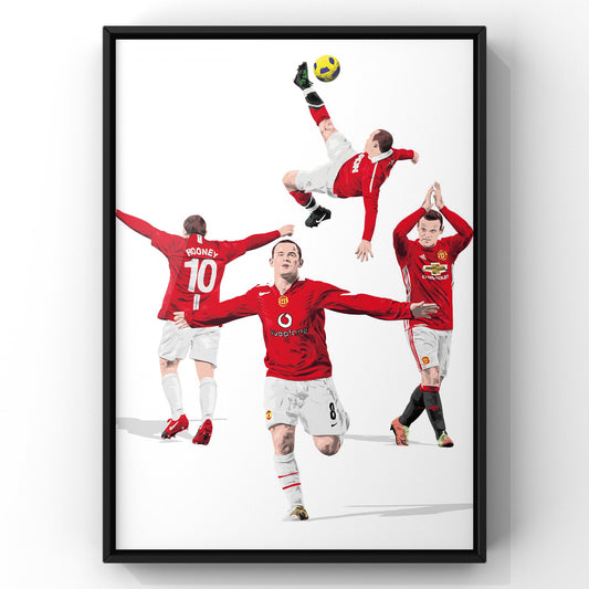 Wayne Rooney Print