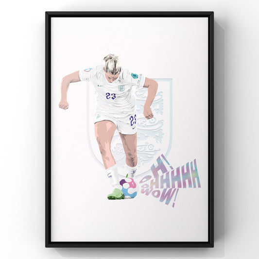 Alessia Russo England Lionesses Print