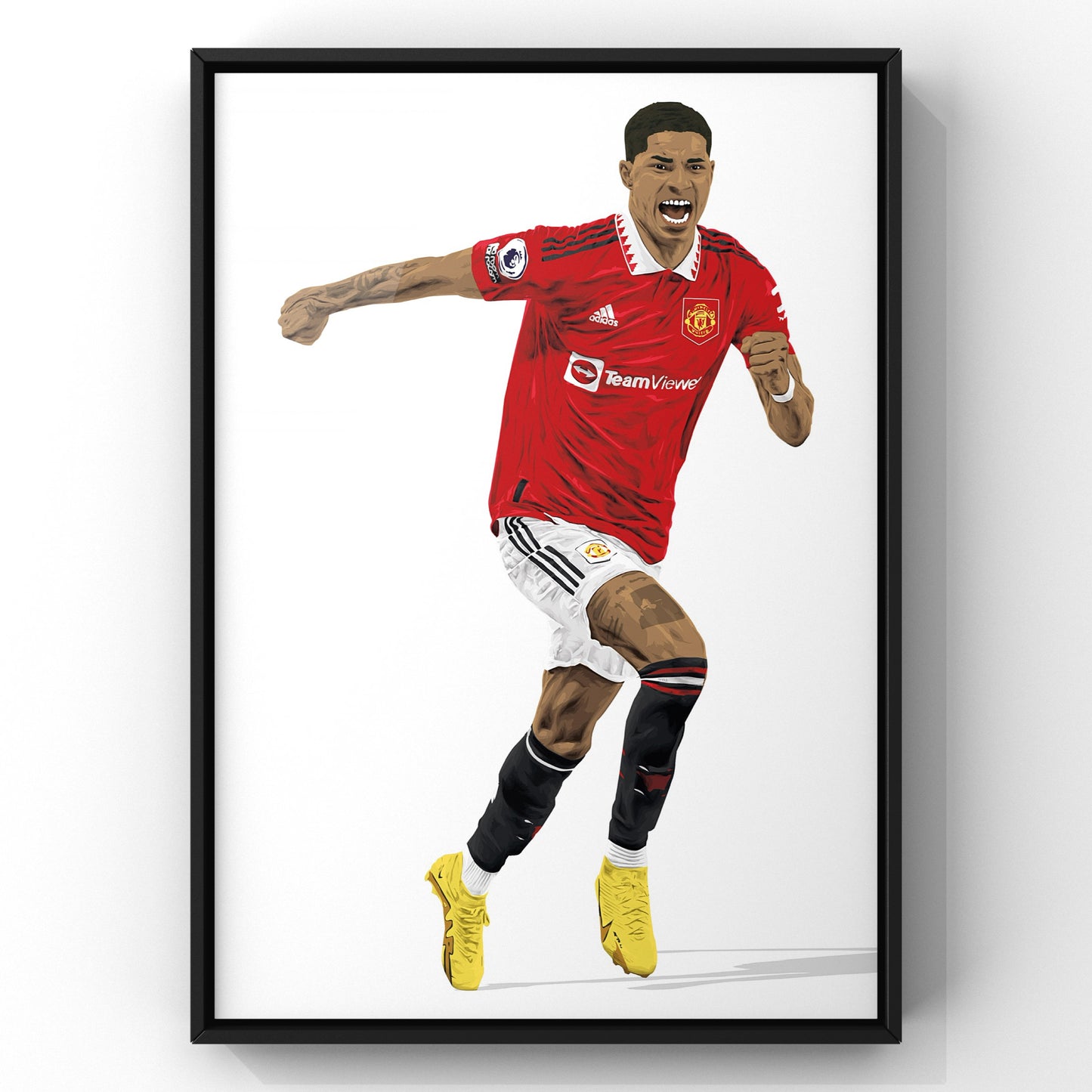 Marcus Rashford vs West Ham Print