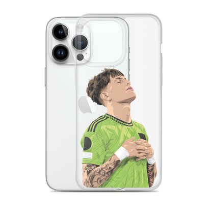 Alejandro Garnacho Phone Case - Cristiano Ronaldo Celebration Manchester United Art Phone Case